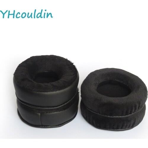 YHcouldin Ear Pads For Audio Technica ATH A900 ATH-A900 Headphone Replacement Earpads Velvet Ear Pad