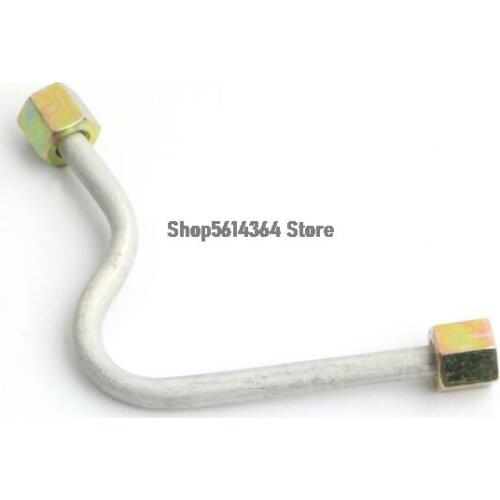 9mm Thread Aluminum Air Compressor Exhaust Tube Replacement Silver Tone