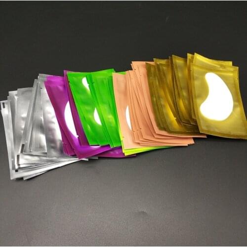 200pairs/pack Eyelash Extension Paper Patches Grafted Eye Stickers Eyelash Under Eye Pads Eye Paper Patches Tips Sticker