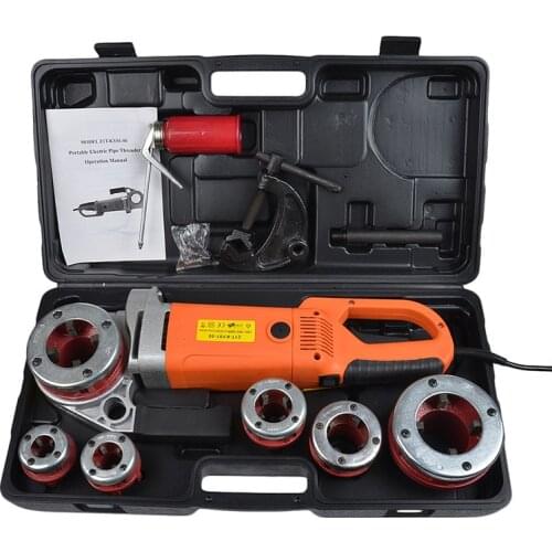 220V 2000W Hand-held Electric Sleeve Machine Hinged Hinge Thread Galvanized Tube Sleeve