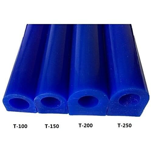 4pcs/set Carving Wax Ring Tube, Extra Large Flat Side Tube T100 150 200 250