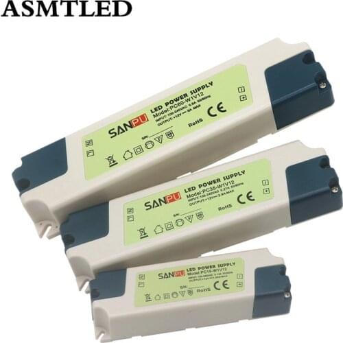 12V Power Supply Adapter DC 12V 24V 15W 35W 60W lighting Transformers 220v to 12 24 V Volt LED Driver For LED Strip Tape Lamp