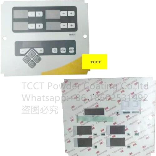 CG06 electrostatic sprayer control panel surface CG07electrostatic spray gun static electricity accessories suits for GEMA