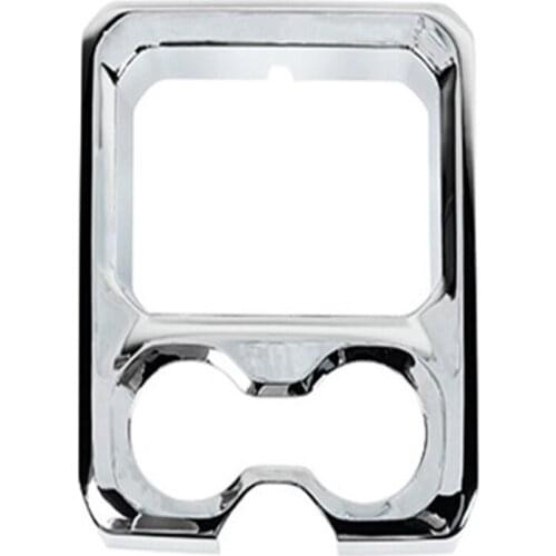 For Dodge Ram 1500 2018 2019 2020 2021 Interior Accessories Central Water Cup Holder Panel Cover Trim Frame