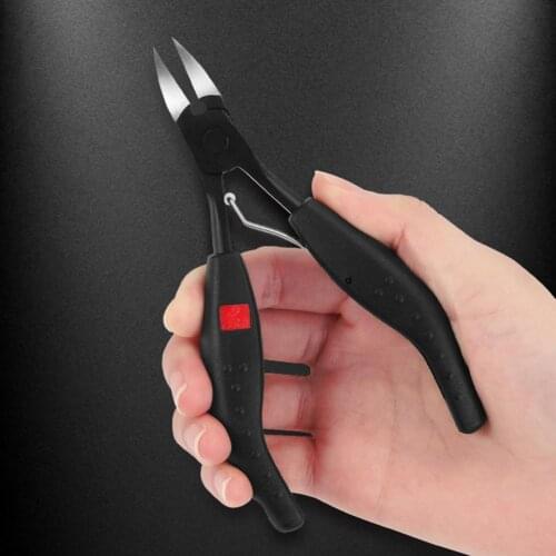 Stainless Steel Toenail Ingrown Nail Art Nipper Scissors Paronychia Dead Skin Remover Trimming Nail Clipper Pedicure Tool