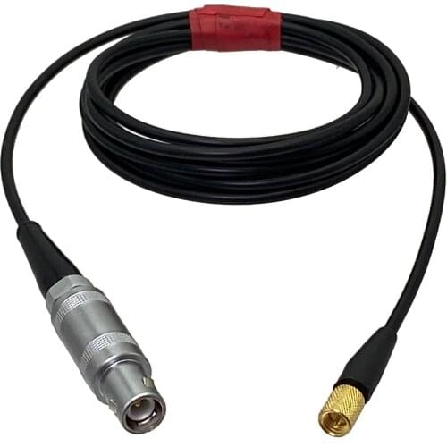 Cable FFA.1S C9 1Pin to Microdot L5 Male plug Connector for Flaw Detector Accelerometer sensor Ultrasonic RG174 3FT~10M