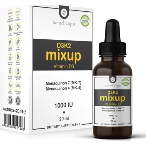 Smartcaps D3K2 (MK7 & MK4) 20 ml Drops