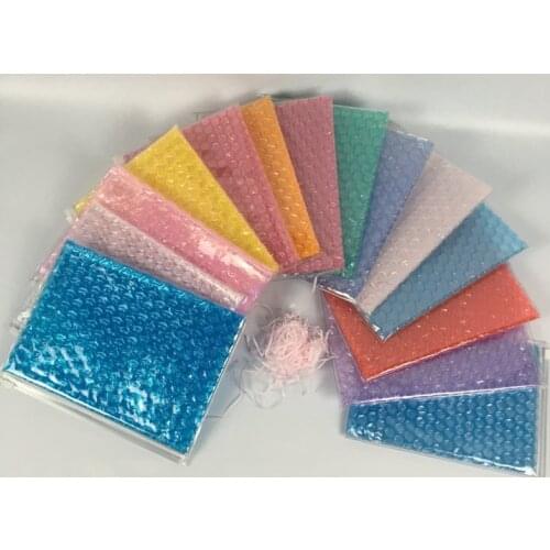 50Pcs/Lot Zipper Lock Bubble Envelope Heart Shaped Bubble Mailers Postal Express Packaging Bags Plastic Ziplock Bag 21x16cm