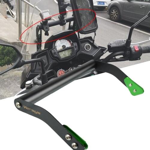 Versys650 Motorcycle GPS navigation bracket Supporter Holder Mobile Phone Pad For KAWASAKI Versys 650 KLE650 2015-2019 2017 2018