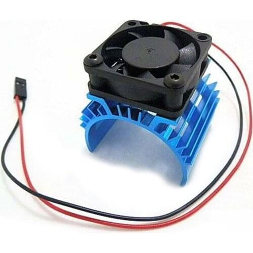 Meta Heat sink with 5V Cooling Fan for 1/10 RC Car 540 550 3650 Size Motor
