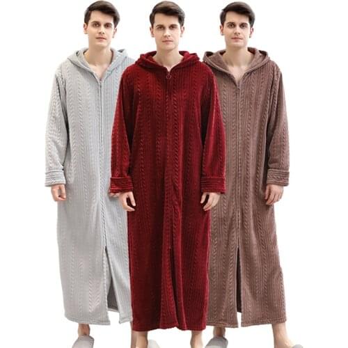 MOTUONILOVE Men's Long Robes