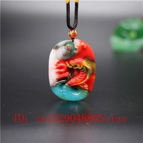 1pc Natural Color Hetian Jade Stone Snake Pendant Necklace Chinese Jadeite Jewelry Charm Amulet Carved Gifts for Women Men