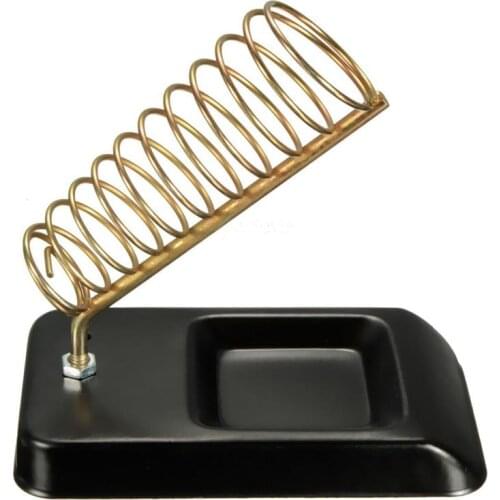 Portable Detachable Metal Base Soldering Iron Gun Holder Support Stand For Solder Station