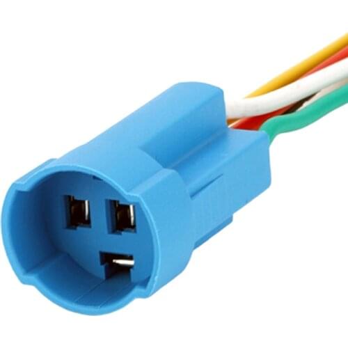 Wire Connector Socket Plug Pigtail Socket Plug Adapter Wiring Pigtail for 16mm Push Button Switch