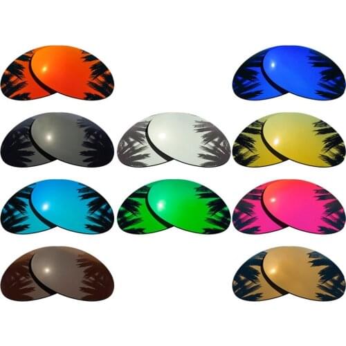 Polarized Mirrored Coating Replacement Lenses for-Oakley Romeo 1.0 Frame Multi-Colors