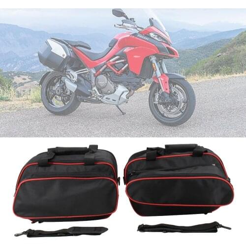 Motorcycle storage bag luggage bag side box bag inner bag bushing For Ducati Multistrada 1200 from 2015 1260/950 from 2017
