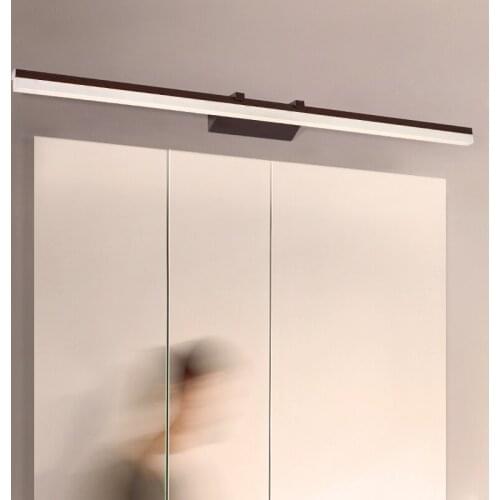Brown/white waterproof anti-fog modern led mirror light bathroom light bathroom wall lamp Nordic mirror wall lamp wandlamp
