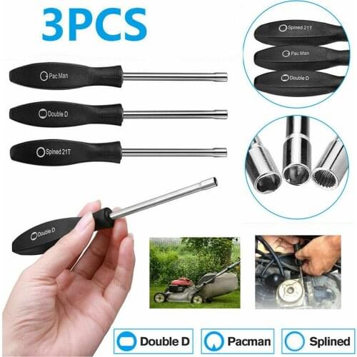 3PCS Screwdriver Carburetor Adjustment Hand Tool Driver Chainsaw Speed Repair Tool For Common 2-Cycle Carburator