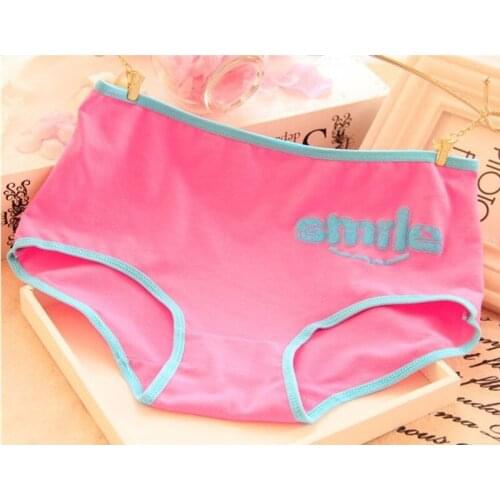 8pcs/Lot Cute Girls Underwear Kids Underwear Briefs Childrens Cotton Candy Panties 12-20year