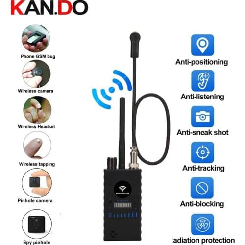 328b Anti Spy Detector Wireless RF Bug Detector Ultra-Sensitive Bug Sweeper for Hidden Camera GSM Listening Device Detector