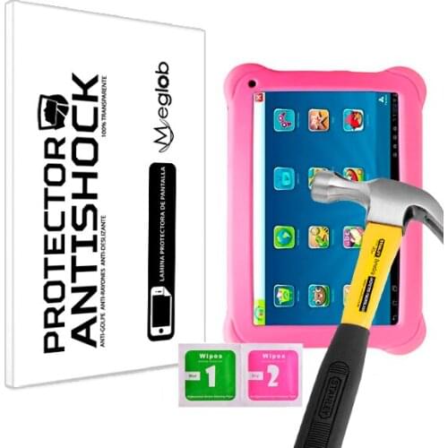 Screen protector Anti-Shock Anti-scratch Anti-Shatter compatible with Tablet Denver TAQ-70262K