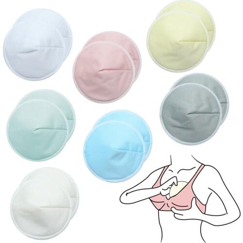 Soft BambooNursing Breast Pads Breastfeeding Nipple Pad for Maternity Reusable Nipplecovers for Breast Feeding Nursing Pad