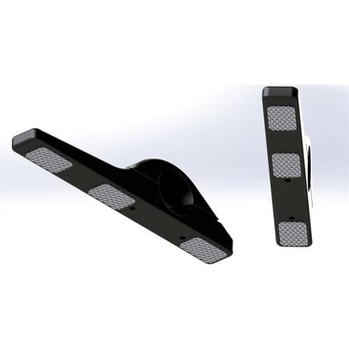 25mm Feet Rod Support for DJI Ronin-M Ronin-MX Grip / Freefly Movie Ring Gimbal Stabilizer Parts with Antiskid Pads