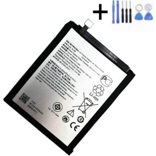 1x 3030mAh Battery Replacement for Lenovo K5 Play BL289 Smart Phone Batteries + Repair Tools kit