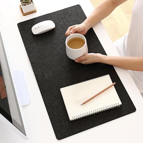 Modern Warm Felt Cloth Mouse Pad Keyboard Cushion Office Home Desk Supplies 630 x 325 x 2mm mousepad