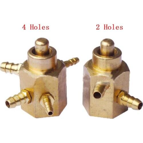 Dental foot switch valve Four holes / two holes Round foot switch spool Foot switch valve Foot control valve
