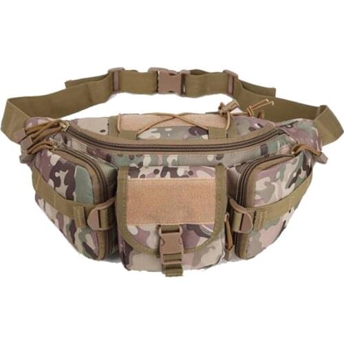 Tactical Molle Waist Bag Military Belt Pouch Pack Hiking Climbing Travel Pocket Outdoor Sport Hunting Accessories