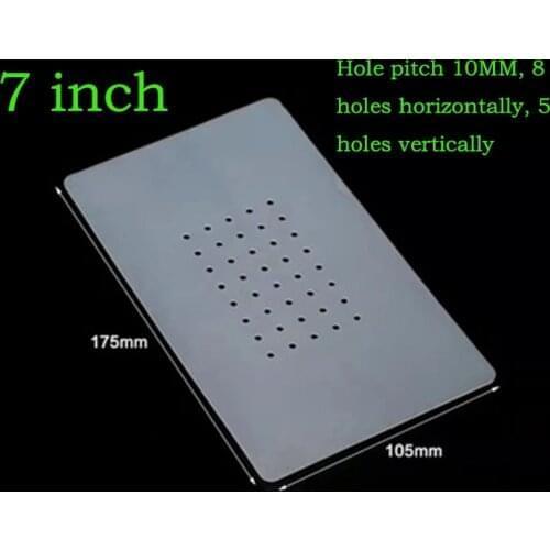 Vacuum Separator Anti-Skid Pad LCD Screen Separator Silicone Pad with Hole High Temperature Vacuum Suction Pad Perforated