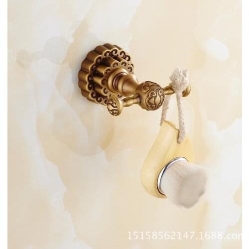 Antique coat hook European coat hook wall hanger hook door clothes hook retro wardrobe