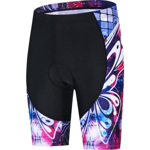 Women Cycling Shorts Breathable Cycling Underwear 4D Gel Padded Shockproof Bicycle Shorts Riding Shorts