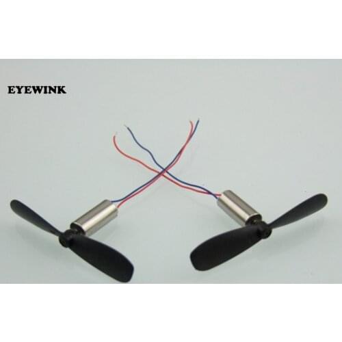 2pcs 3.7-4.2V Micro High Speed 716/614/720 Hollow Cup Motor DIY Toy RC Aircraft Helicopter Coreless Plane Model Repair Tool