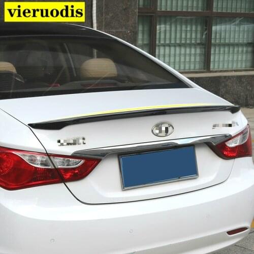 2011 2012 2013 2014 2015 for hyundai sonata spoiler rear trunk roof wing spoiler ABS material high quality by primer