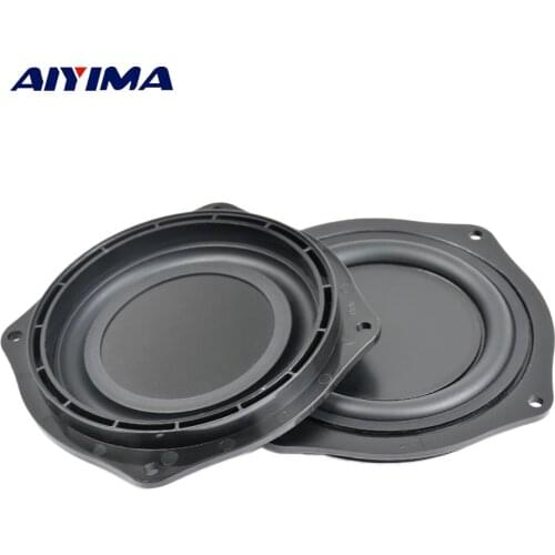 AIYIMA 4Inch Bass Radiator Speaker Vibration Diaphragm Passive Radiator Loudspeaker Passive Woofer Diaphragm Plate Subwoofer DIY