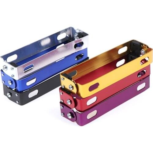 6 Colors Adjustable Motorcycle Retrofit License Plate Frame License Plate Bracket Motorcycle Accessories Universal