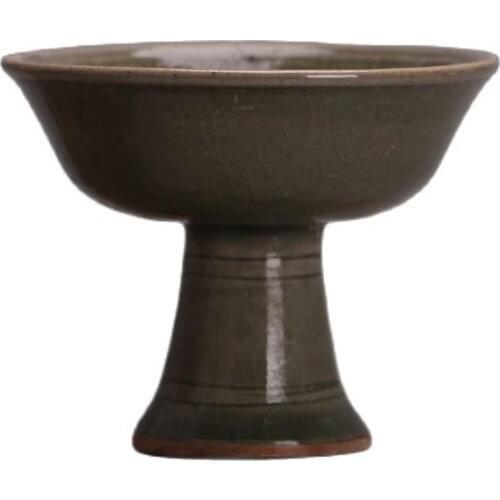 Jingdezhen antique porcelain (folk collection of goblet with Phoenix carved in Yaozhou Kiln of Song Dynasty)