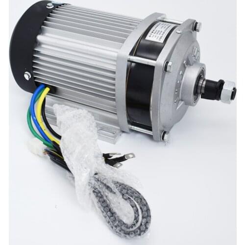 Electric vehicle platform handling a flat sprocket reducer DC Motor BM1412ZXF1000W48V60V