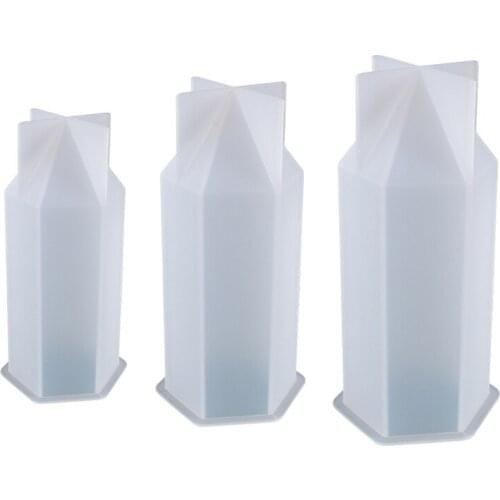 J60E Crystal Point Tower Epoxy Resin Mold Aromatherapy Plaster Candle Silicone Mould DIY Crafts Jewelry Home Decoration Mold