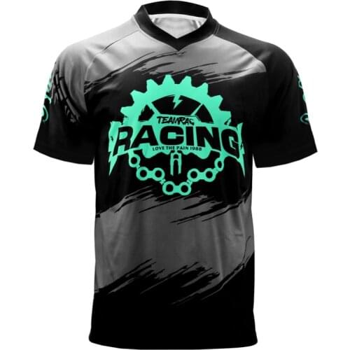 RACING short racing Jersey Motocross motocross jersey mx downhill ropa mtb mountain bike shirt equipement moto cross clothing