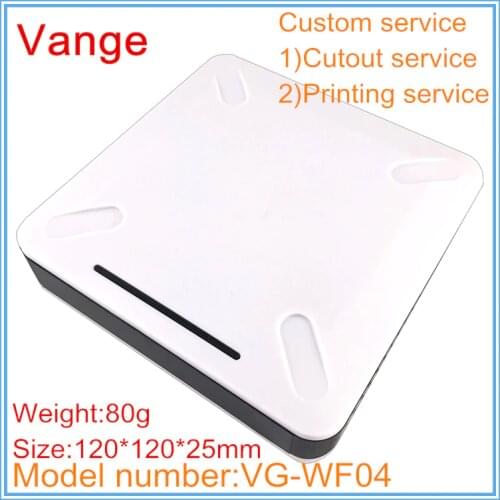 1pcs/lot mould extrusion box shell 120*120*25mm ABS plastic project box enclosure diy for amplifier signal repeater PCB product