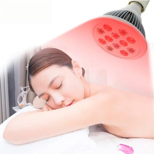 Adjustable 36W Infrared Heating Therapy Lamp Pain Relief Floor Stand Bulb Physiotherapy Massage Skin Care Instrument