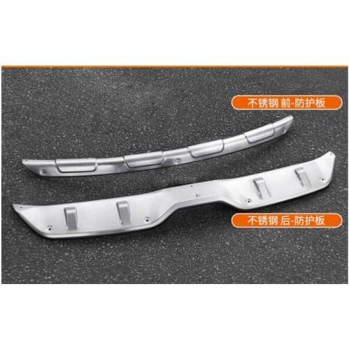 Stainless steel front and rear Bumper Protector Skid Plate cover fit For CHR C-HR 2018 2019 2020 2021 Car styling