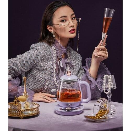 Office automatic adjustable multi-functional mini electric tea cooker dessert tremella for one person health pot J05