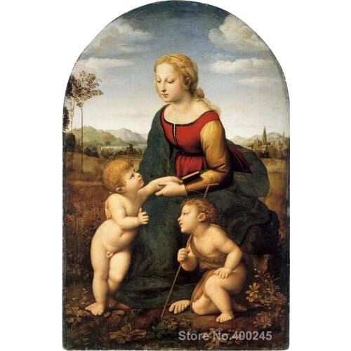 Portrait artist La Belle Jardiniere Raphael sanzio canvas art Hand painted High quality