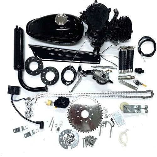 Sliver 2 stroke 80cc Motorized Bicycle Motor Engine Kit For Motorised Push Bike