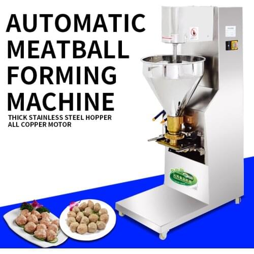 280kg/h Commercial Automatic Meatball Forming Machine Stainless Steel Meatball Forming Beef Ball Fish Ball Forming Machine 220v
