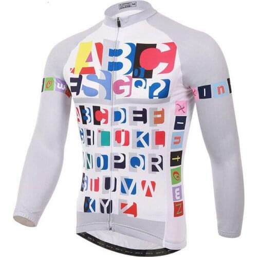 Xintown Men Cycling Jersey Breathable Long Sleeve Bike Jersey Cycling Clothing Ropa invierno Ciclismo Sports Bicycle Sportswear